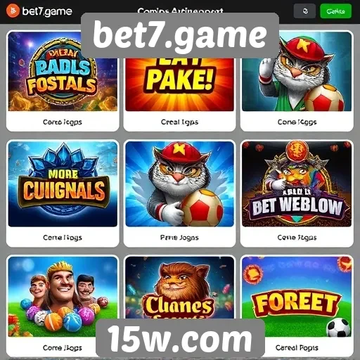Jogos populares no bet7.game em destaque